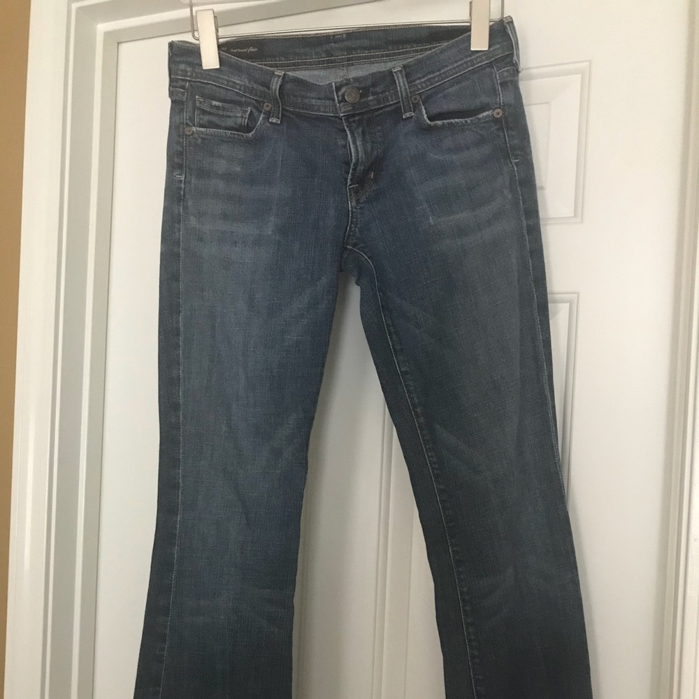 Citizens of Humanity low waist flair jean